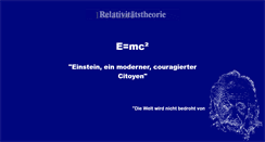 Desktop Screenshot of einstein.bits.de