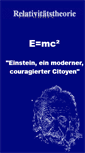 Mobile Screenshot of einstein.bits.de